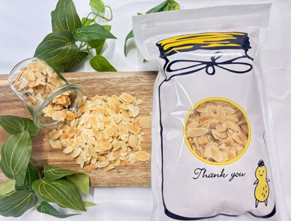 画像3: 限定品　アメリカ産ローストアーモンドスライス　400ｇ　ジップパック入り (3)